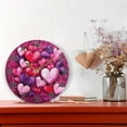 thumbnail image 6 of GZHJMY Valentine's Day Heart Wall Clock, Silent Non Ticking Battery Operated Round Clock for Kitchen Office School Home Decorative, 6 of 7