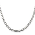 thumbnail image 4 of Sterling Silver Oval Rolo Chain 16", 4 of 5