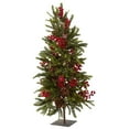 thumbnail image 2 of Nearly Natural 36" Artificial Pine and Berry Christmas Tree, 2 of 4