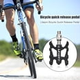 thumbnail image 3 of 1 par de pedales de bicicleta plegables MTB bicicleta de montaña ciclismo Pedal de liberación rápida, 3 of 3