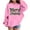 Pink, variant on Lorytime Girls Sweatshirts for Fall Boys Merry Christmas Shirt Long Sleeve Pullover Drop Shoulder Cute Tops Yellow 9 Years