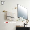 thumbnail image 4 of Double Towel Bar Matte Stainless Steel Bath Towel Rack for Bathroom Towel Holder Wall Mount Total Length TBLPB, 4 of 9