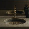 thumbnail image 3 of Kohler 14297-MP1 17.5 in. Oval Undermount Bathroom Sink No Overflow - Medium Patina, 3 of 7