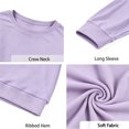 thumbnail image 3 of Wiyuqeen Halloween Ghost Sweatshirts for Women Round Neck Long Sleeve Casaul Loose Pullover Lightweight Gnome Graphic Sweat Shirts, 3 of 6