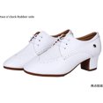 thumbnail image 3 of Zapatos de baile de cuero genuino para mujer, zapatos de baile latino para Salsa, suela suave, zapatos profesionales de Jazz y Tango para bailar, zapatillas de deporte para mujer, 3 of 5