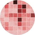 thumbnail image 1 of Ahgly Company Indoor Round Patterned Baby Pink Area Rugs, 8' Round, 1 of 1