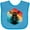 Turquoise, variant on Inktastic Motorcycle Retro Sunset Biker Boys or Girls Baby Bib