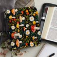 thumbnail image 4 of FOR U DESIGNS Mushroom Daisy Bible Cover for Women Soft Bible Case with Strap Size Medium Easy to Clean PU Leather Sturdy Bible Protective Carrier Waterproof Personalized Book Organizer Bag, 4 of 7