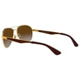thumbnail image 7 of Ray-Ban 0RB3549 58mm Gold/Clear Green Gradient, 7 of 7