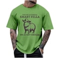 thumbnail image 5 of Big and Tall T Shirts for Men 4xl Quarter Sleeve Big and Tall Casual Weekend Tshirts Slim Fit Printing Round Neck Summer Beach Basic T Shirts, 5 of 5