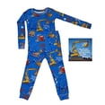 thumbnail image 2 of Little Boy's Goodnight Construction Site Pajama & Book Set (6) Blue, 2 of 2