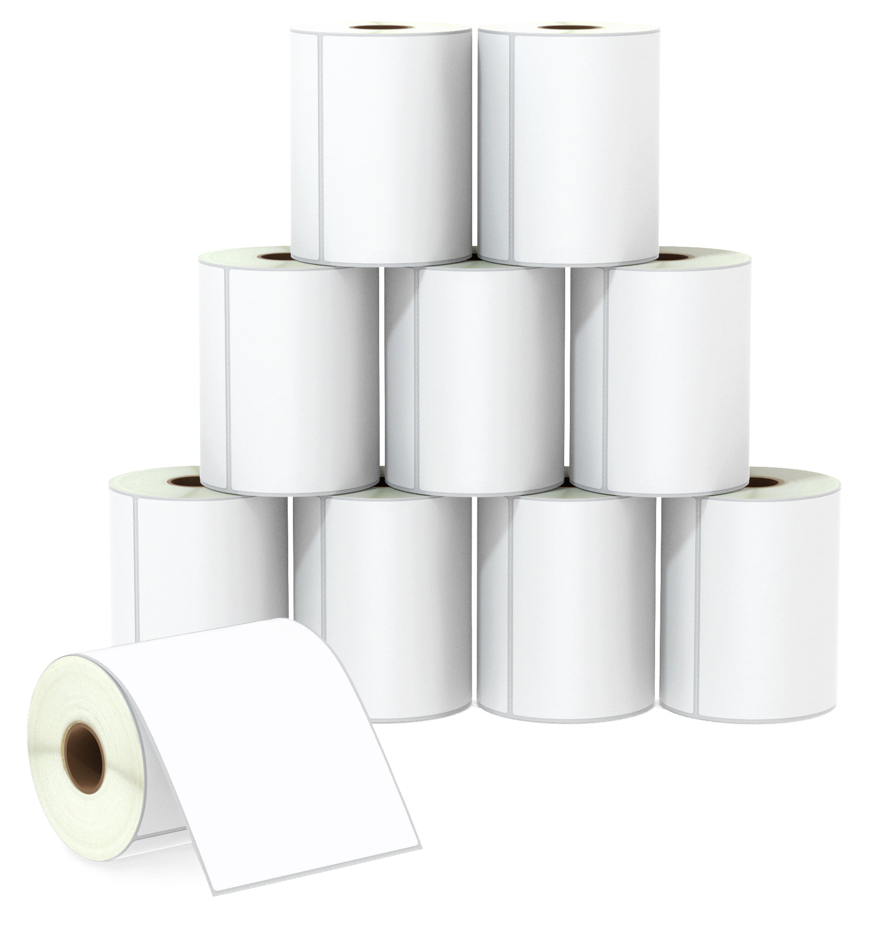 10 Rolls, 23500 Labels BETCKEY 1.5 x 0.5 File Folder & Address Labels Compatible with Zebra & Rollo Label Printer,Premium Adhesive & Perforated 
