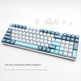 thumbnail image 5 of Juego de Teclas de Doble Disparo PBT de 125 Teclas, de Cereza para Teclado MecáNico para Juegos MX, Tipo A, 5 of 5