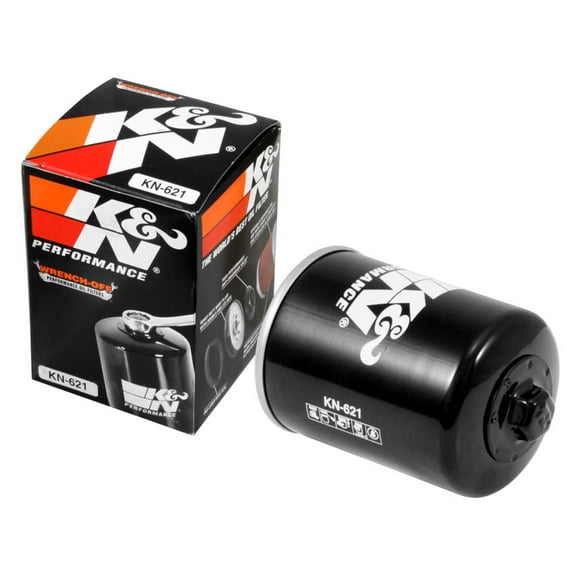 K&N Motorcycle Oil Filter: High Performance, Premium, Designed to be used with Synthetic or Conventional Oils: Fits Select Artic Cat Vehicles, KN-621