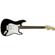 Fender Squier Bullet Stratocaster HSS Electric Guitar w/ Tremolo - Black