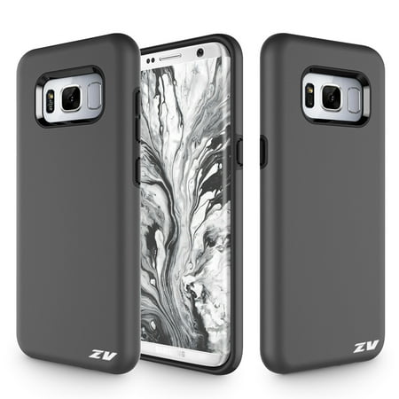 Samsung Galaxy S8 / S8 Plus Case, Zizo SLEEK HYBRID Heavy Duty Case - (Best Protective Case For Galaxy S8)