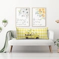 thumbnail image 4 of Ultra Soft Body Pillow Case Cover with Zipper, 21" x54 Luxury Long Body Pillow Protector Gnome Retro Car Farm Fresh Lemon, 4 of 6