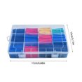 thumbnail image 2 of 750pcs Colorful Heat Shrink Tubing Assorted Colors Wire Wrap Tubes, 2 of 5