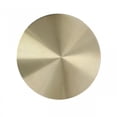 thumbnail image 5 of 15 Inch Mushroom Shaped Metal End Table, Gold- Saltoro Sherpi, 5 of 5