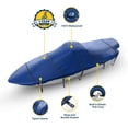 thumbnail image 3 of Seal Skin Covers Center Console Boat Cover, Waterproof UV Resistant,Fits Upto - 18'-19'L x 102"W (beam), 3 of 9