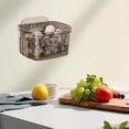 thumbnail image 4 of ¡Precios Más Bajos!, Organizador de pared para jengibre y ajo, organizador de cebollas y patatas, adhesivo sin rieles, organizador de frutas y verduras para cocina y baño Akmoler, 4 of 7