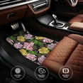 thumbnail image 4 of Balery Colorful Roses Pattern 4-Piece Floor Mats, Heavy-Duty Rubber Liners, Anti-Slip Design, All-Season Automotive Protection, Vehicles, Cars, Trucks, and SUVs, 4 of 5