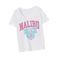 thumbnail image 3 of Camiseta para mujer con cuello redondo y cuello redondo, camisetas de verano para senderismo, uso diario SG, 3 of 8