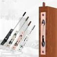 thumbnail image 2 of Extended Length Steel Concealed Door Latches Reinforced Security Rusts Extended Doors Latches For Modern Home, 2 of 7