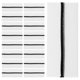 thumbnail image 1 of Nestingho 40Ud Autoadhesivas Para Pestañas Falsas Suaves Y Resistentes Para Días Largos, 1 of 8