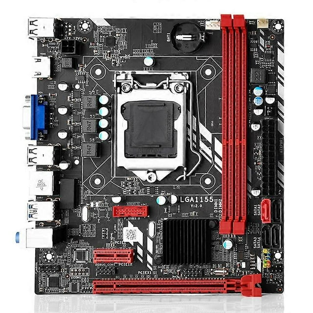 B75M Desktop Motherboard LGA 1155 for I3 I5 I7 CPU 3XUSB 3.0 SATA 3.0