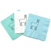 Blue Mint Llama Napkins - 24 Ct Alpaca Baby Shower Birthday Party Supplies