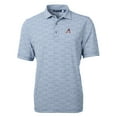 thumbnail image 2 of Men's Cutter & Buck  Navy Arizona Diamondbacks Americana Logo Virtue Eco-Pique Botanical Recycled Polo, 2 of 3