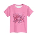 thumbnail image 4 of Rciityk Youth 4th of July T-Shirt Boys Girls American Flag Graphic Short Sleeve Crew Neck Tee for 14-15Y - Independence Day Clothes, 4 of 4