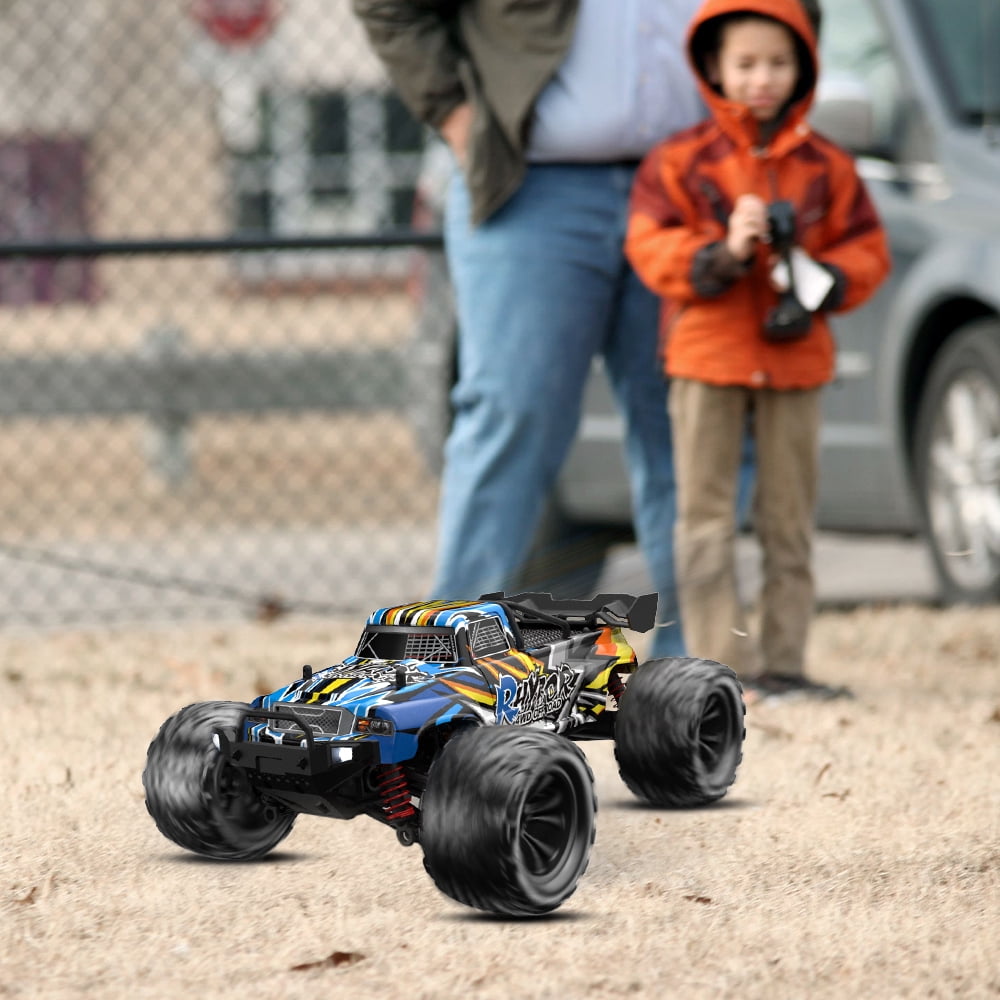 1:16 Remote Controlled RC Car Offroad 40 km/h Monster Truck Buggy 4WD Truck Car with 40+ Minutes Playtime Toy