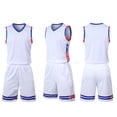 thumbnail image 4 of Traje de baloncesto para hombre, jersey con estampado DIY, competición, equipo de estudiantes, entrenamiento, chaleco deportivo, traje de entrenamiento, 4 of 4