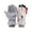 Gray, variant on Deago 2 Pairs Kids Winter Gloves Waterproof Snow Ski Gloves for Boys Girls Children & Youth Warm Gloves for Cold Weather (Pink)