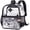 Clear, variant on Clear Mesh Backpack for Stadium Events Approved 12×12×6, Thick TPU Mini Clear Bag with Front Pocket for Concert Sport Events Work Travel