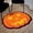 Orange, variant on Halloween Irregular Rug Non Slip Floor Mat Washable Stain Resistant Soft Area Carpet for Bedroom Living Room Sofa Side Entryway Indoor Decorative