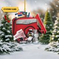 thumbnail image 2 of Personalized EMT EMS Bag Christmas Ornament, Emergency Paramedic Xmas Ornament , Ornament Decoration, Ornament For Gift, Ornament Christmas, CHRISTMAS TREE DECORATION--PLEASE NOTE CUSTOM NAME, 2 of 2