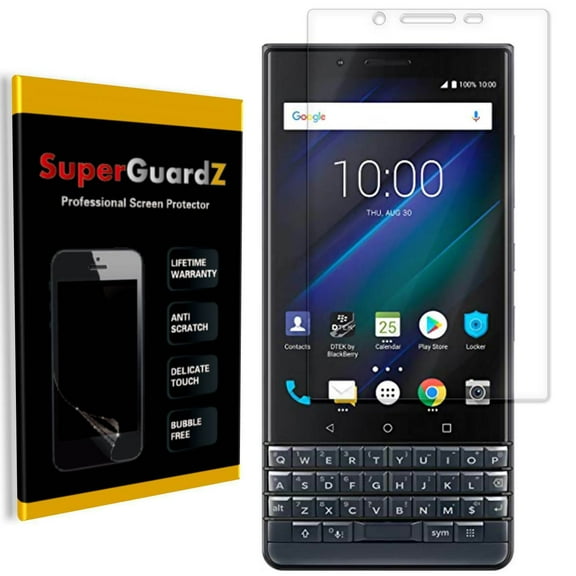 [2-Pack] For BlackBerry KEY2 LE [NOT For BlackBerry KEY2] - SuperGuardZ [FULL COVER] Screen Protector, HD Clear, Anti-Scratch, Anti-Bubble