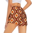 thumbnail image 3 of Fotbe 70's Retro Womens High Waist Running Shorts Athletic Workout Quick Dry Shorts for Women with Pockets Gym Yoga Summer Shorts-X-Large, 3 of 9