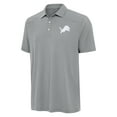 thumbnail image 2 of Men's Antigua  Gray Detroit Lions Western Polo, 2 of 4