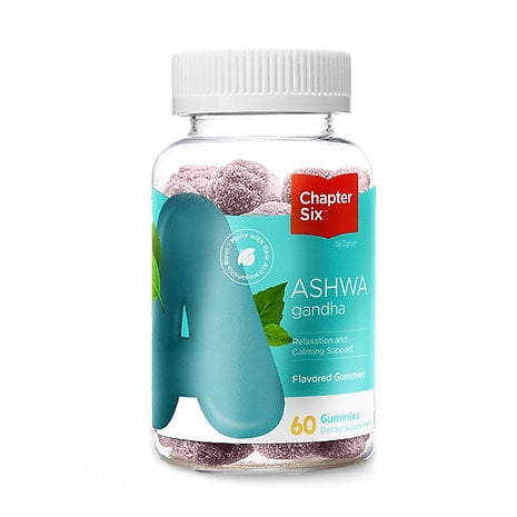 Chapter Six Ashwagandha Gummies, Mood and Relaxation Support, 60 Gummies