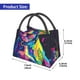 thumbnail image 2 of Fotbe Neon Pop Art Pitbull Bolsa Térmica Portátil con Estampado, Bolsa de Entrega de Alimentos Aislada, Bolsa Reutilizable de Gran Capacidad para Comidas y Supermercado, 2 of 6