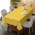 thumbnail image 6 of Rectangular Tablecloth 60x84 Inch – Waterproof Polyester Printed Table Cover, Wrinkle Resistant, Washable for Kitchen & Dining, Colorful Geometry Pattern, 6 of 6