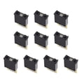 thumbnail image 1 of Interruptor DIP Código BCD Interruptor de rueda KM2 0-9 Digital Negro, 10 Pcs, 1 of 4