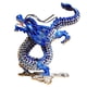 thumbnail image 5 of Estatua de dragón 2024, decoración de Año Nuevo chino, mini figura de dragón para oficina Azul, 5 of 9