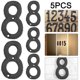 thumbnail image 1 of WDOplteas 5 Piezas Metal Número Digital Hierro Fundido Casa Signo Placa Puerta DIY Pared (8), 1 of 9
