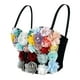 thumbnail image 1 of Top corto con bustier floral sin mangas con tirantes finos para vacaciones 38c 85, 1 of 7