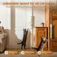 thumbnail image 4 of Methold Juguete interactivo eléctrico para gatos de pared con cuerda voladora Auto Motions, manos libres para gatos de interior. Juguetes para gatos azul, 4 of 6